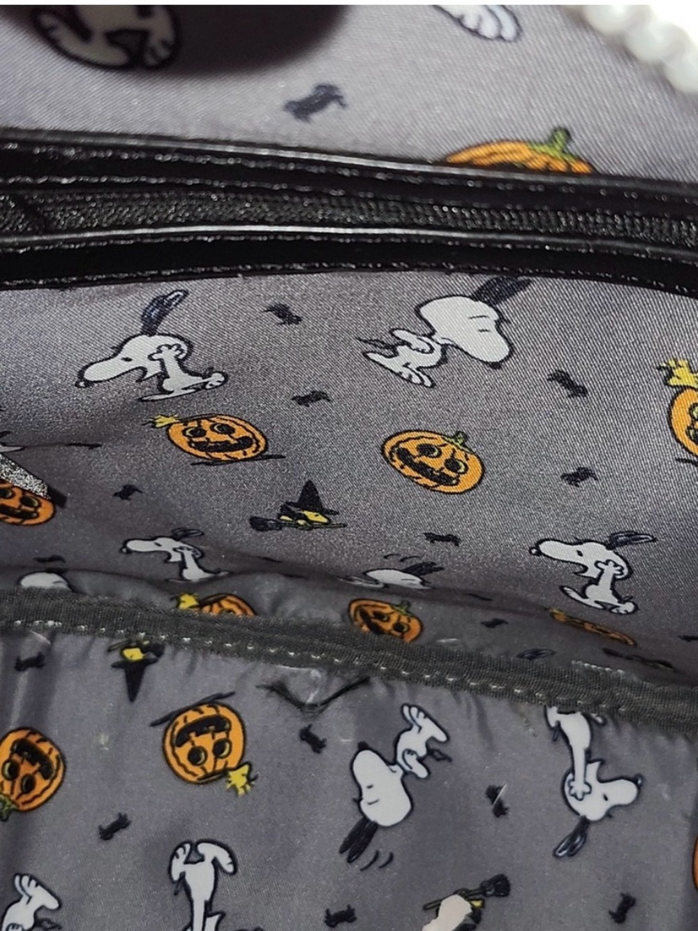 Peanuts Snoopy Witch Plush Backpack - Picture 6 of 9